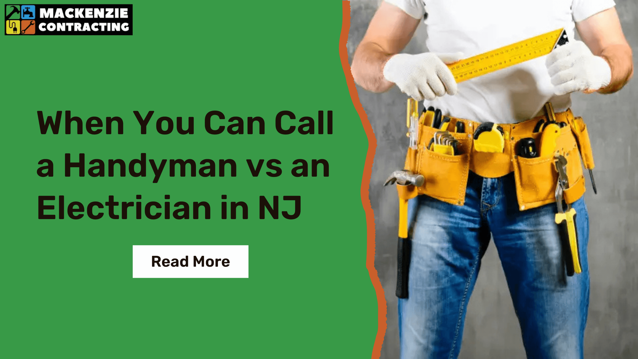 When You Can Call a Handyman vs an Electrician in NJ